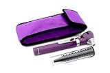 Otoscope - Compact Pocket Size Fiber ENT Optic Otoscope Purple Color