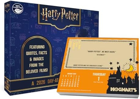 2027 Harry Potter Day-at-a-Time Calendar: Trends International