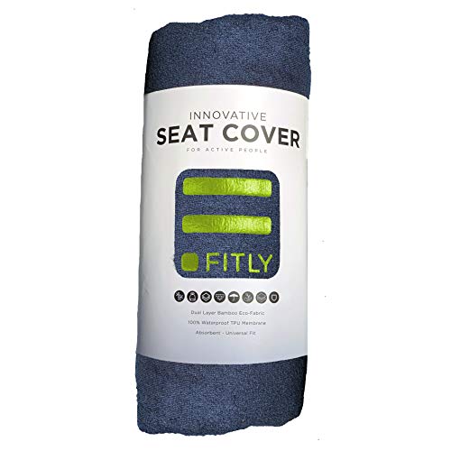FITLY Triple Purpose Towel | Eco-friendly Plush Bath Towel For Active People | Towel, Seat Cover & Travel Pillow in 1 | Universal Fit Waterproof Seat Cover | Large Bath Towels Perfect Gym Accessory