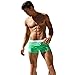 CAESER ARCHY Professional Men's Swimming Trunks Boxer Brief Swimsuit