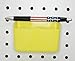 PEG Board Yellow Plastic Part Bins 10 Pack Hooks to Peg Tool Board - Craft Room Workbench