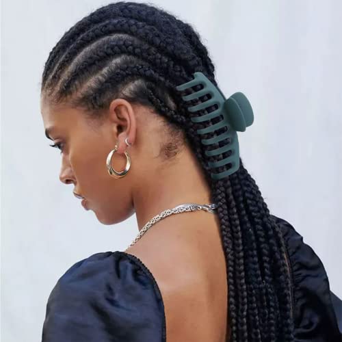 10 Pack Hair Claw Clips, Neutral Hair Clips for Women, 4.1\