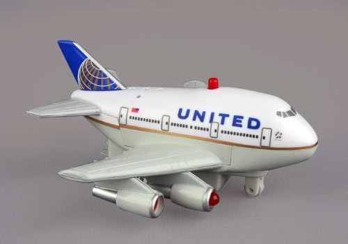 united airlines toy plane