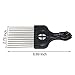 Afro Pick Lift Black Fist Metal Hair Comb, Detangle Wig Braid Hair Styling Comb for African by OSMOFUZE (Square, 1 Pack)