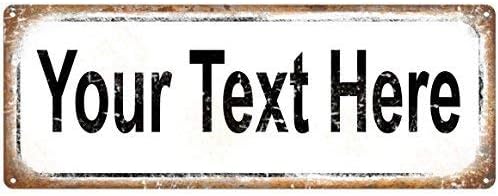 Homebody AccentsCustomizable 6"x16" Metal Sign, Personalize, Add Your Wording, Choose Your Font