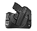 Tuckable Hybrid Holster IWB Right Hand Black Fits: SCCY CPX-1 / CPX-2