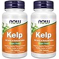 NOW Supplements, Kelp 150 mcg of Natural Iodine, Easier to Swallow Tablet, Super Green, 200 Tablets (Pack of 2)