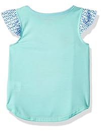 Conjunto corto de pijama de jersey de 2 piezas para niñas pequeñas de Nautica