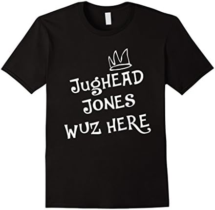 Mens JUGHEAD WUZ HERE T-Shirt 2XL Black