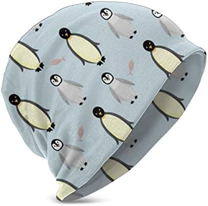 TIANDYXIE Penguin Print Cartoon Beanie 