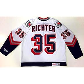 Mike Richter Original Ccm New York Rangers 1998 "liberty" Jersey Size Xxl - Autographed NHL Jerseys - Image 3