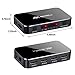 HDMI Switch 4x1 4K@60Hz, NEWPOWER 4 In 1 Out HDMI Switch with IR Wireless Remote and Audio Out, Max Bandwidth of 18Gbps, Support PS4/ Blu-ray DVD PC/ Apple TV/ Macbook