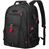 KINGSLONG 15.6-17 Inch Laptop Backpack - Lightweight, Waterproof, Multi-Compartment Daypack For Travel, Work & Hiking - View #6