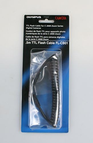 OLYMPUS FL CB01.5M TTL FLASH CABLE FOR C 3000 ZOOM , NEW