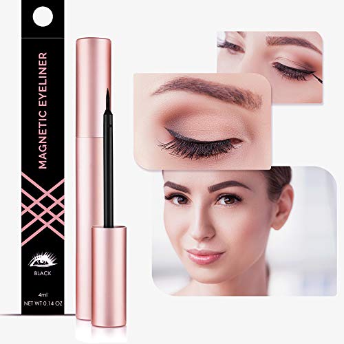 New Design-Magnetic Eyeliner Liquid Liner, Natural Look,Waterproof and Smudge Resistant, Use with Magnetic False Lashes (pink) - Thumbnail 5