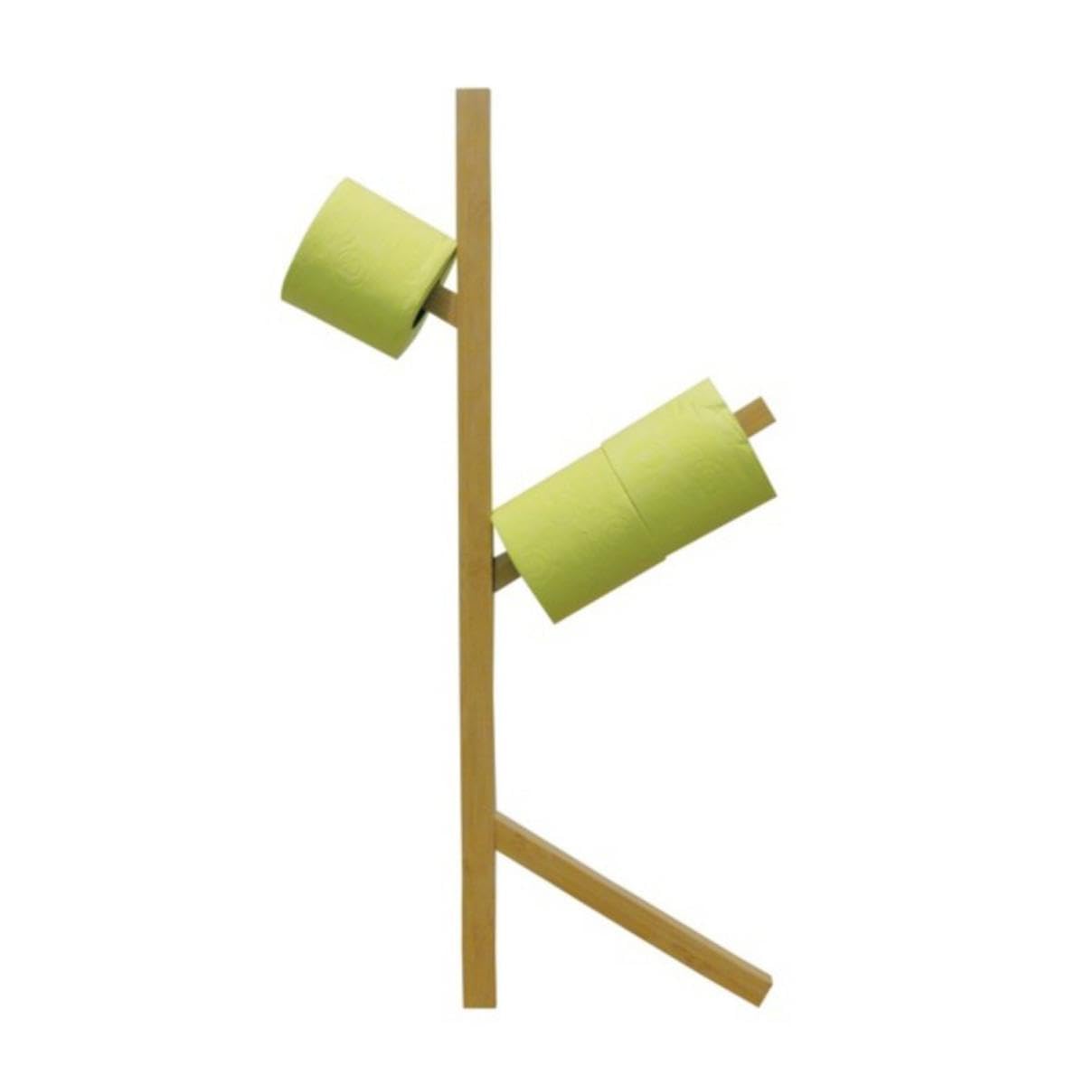 MSV "Y Form Toilet Paper Holder, Brown