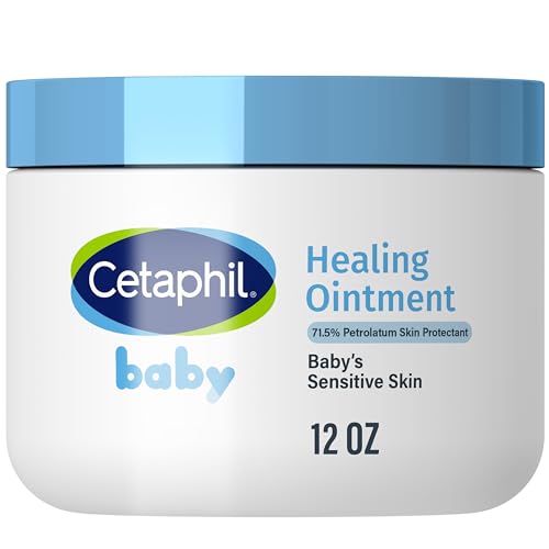 Cetaphil Baby Healing Ointment, Diaper Rash Ointment Soothes and Protects Baby'…