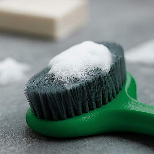 Dry Skin Body Brush- Body Scrub Bath Brush- Remove Dead Skin And Toxins, Cellulite Treatment, Improves Lymphatic Functions, Exfoliates, Stimulates Blood Circulation (Grey)