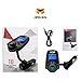 8 In 1 T10 Wireless In-Car Bluetooth FM Transmitter for Car With 1.44 Inch Display USB Charger MP3 Player Transmits TF Card Aux In iPhone Samsung Pixel's Music Call Google Navigation To Car Speaker
