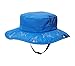 Sun Protection Zone Kids UPF 50+ Safari Sun Hat, Blue Sharks, Uv Sun Protective, Lightweight, Straps, One Size