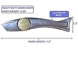 Zimpty shark knife with utility knife and 10 pcs