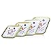Calisson Diamond Tin Box from Aix en Provence, 18 pcs