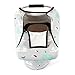 ACRABROS Car Seat Covers for Babies,All Season Infant Carseat Cover Canopy for Boys and Girls,Stretchy Adjustable Peeping Window with Mesh Cover,Warm Breathable Universal, Baby Elephant
