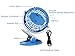 BestFire Clip On Fan, USB Battery Operated Clip Fan for Bed, Personal USB Clip Desk Fan with Stepless Speed, Rechargeable, 360 Degree Rotating for Baby Stroller, Car, Office, Outdoor, Traveling, Camp