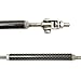 Carbon Fiber Adjustable 5.5-8 Inch Bumper Chin Lip Diffuser Rod Splitter Support Stainless Steel