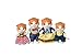 Calico Critters Maple Cat Family - Set of 4 Collectible Doll Figures for Children Ages 3+