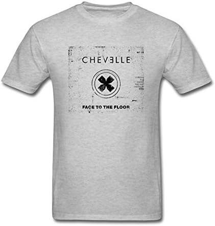 XIULUAN Men's Chevelle Band Logo Hard Rock T-Shirt Short Sleeve