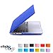 Valawy - Newest Version 13-inch Dark Blue Rubberized Hard Case for MacBook Air 13.3