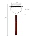 Undercoat Rake for Dogs/Cats,Petender Dematting Comb,Deshedding Tool with Wooden Handle-20 Blades