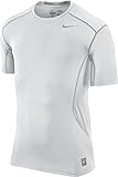 Nike Mens Core Fitted Short Sleeve Top 2.0 - White-XXL