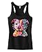 Neon Pitbull Florecent Dog Racerback Tank Top Black S-XL Juniors