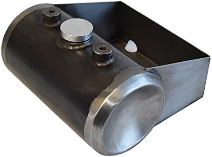 CDC 5in Tank with Battery Box for Chopper Motorcycles 100% TIG 120 Wall