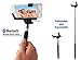 iExplore Bluetooth Selfie Stick for iPhone and Samsung Phones - Extendable Handheld Self Portrait Monopod Pole with Wireless Remote Control Camera Shutter Button Built-in Fits iPhone 6 and 6 Plus 5s 5c 5 4s and 4 plus Galaxy S5 S4 Note 3 HTC One
