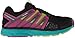 Salomon Women's X-Mission 3 CS W-W Trail Runner, Black/Teal Blue F/Deep Dahlia, 8 D US