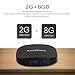 2018 Newest Leelbox Q2 mini Android 7.1 TV Box 2GB+8GB with BT 4.0 Supporting 4K (60Hz) Full HD /H.265 /WiFi Smart TV Box