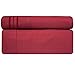 Queen Size Bed Sheets - Breathable Luxury Sheets with Full Elastic & Secure Corner Straps Built In - 1800 Supreme Collection Extra Soft Deep Pocket Bedding Set, Sheet Set, Queen, Burgundy
