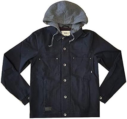 vans black denim jacket