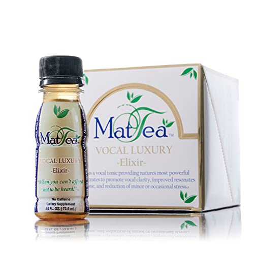 MatTea Vocal Luxury Elixir Throat Tea for Singers I All Natural Sore