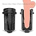 Male Masturbator Cup - Adorime 10 Powerful Thrusting Modes Fully Automatic Electric Masturbation Stroker USB Rechargeable Adult Vibe Realistic Vagina Pocket Pussy Sex Toys for Men