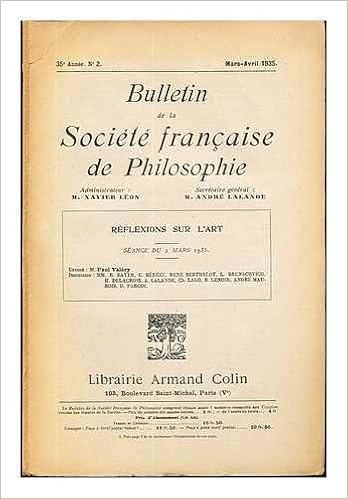 Réflexions Sur Lart Séance Du 2 Mars 1935 Exposé M - 