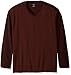 Van Heusen Men's Big and Tall Long Sleeve Jaspe V-Neck Shirt