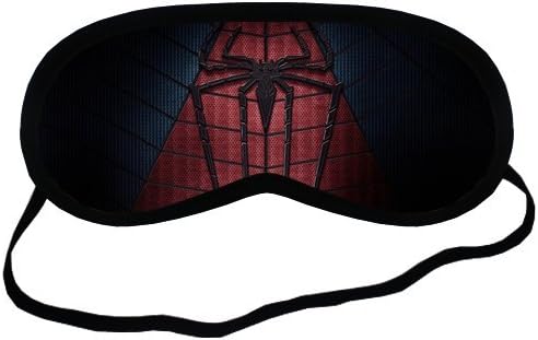 Personalise Custom The Amazing Spider Man Sleeping Mask Best Comfortable Sleeping Eye Cover Great for Travel Rest And Meditation Shift Work Sleep