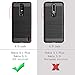 Sucnakp for Nokia 3.1 Plus Case(US Version) TPU Shock Absorption Cell Phone Cases Technology Raised Bezels Protective Cover for Nokia 3.1+ Case（Black）