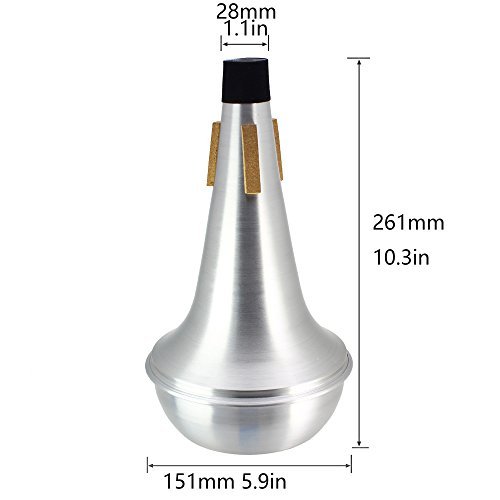 1 LotFancy+Trombone+Straight+Mute+Aluminum