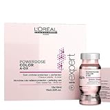 L'oreal Powerdose Vitamino Color A-OX (15 Vials x 10ml) with Applicator. Single Color-Radiance Protection + Perfecting Hair with UV Filters. All color-treated hair types