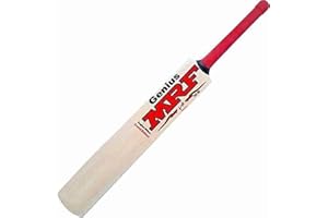 JaHaNa Sports Wooden Cricket Bat Popular Willow for Tennis, Rubber Ball (2 Number, Plain)